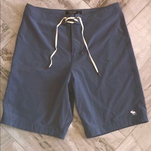 Blue-Grey Abercrombie and Fitch Men’s Bathing Suit
